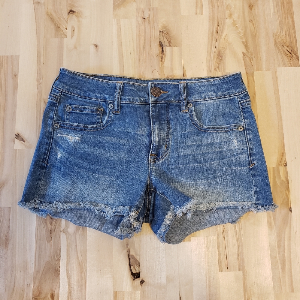 American Eagle Outfitters Denim Shortie Sz 4